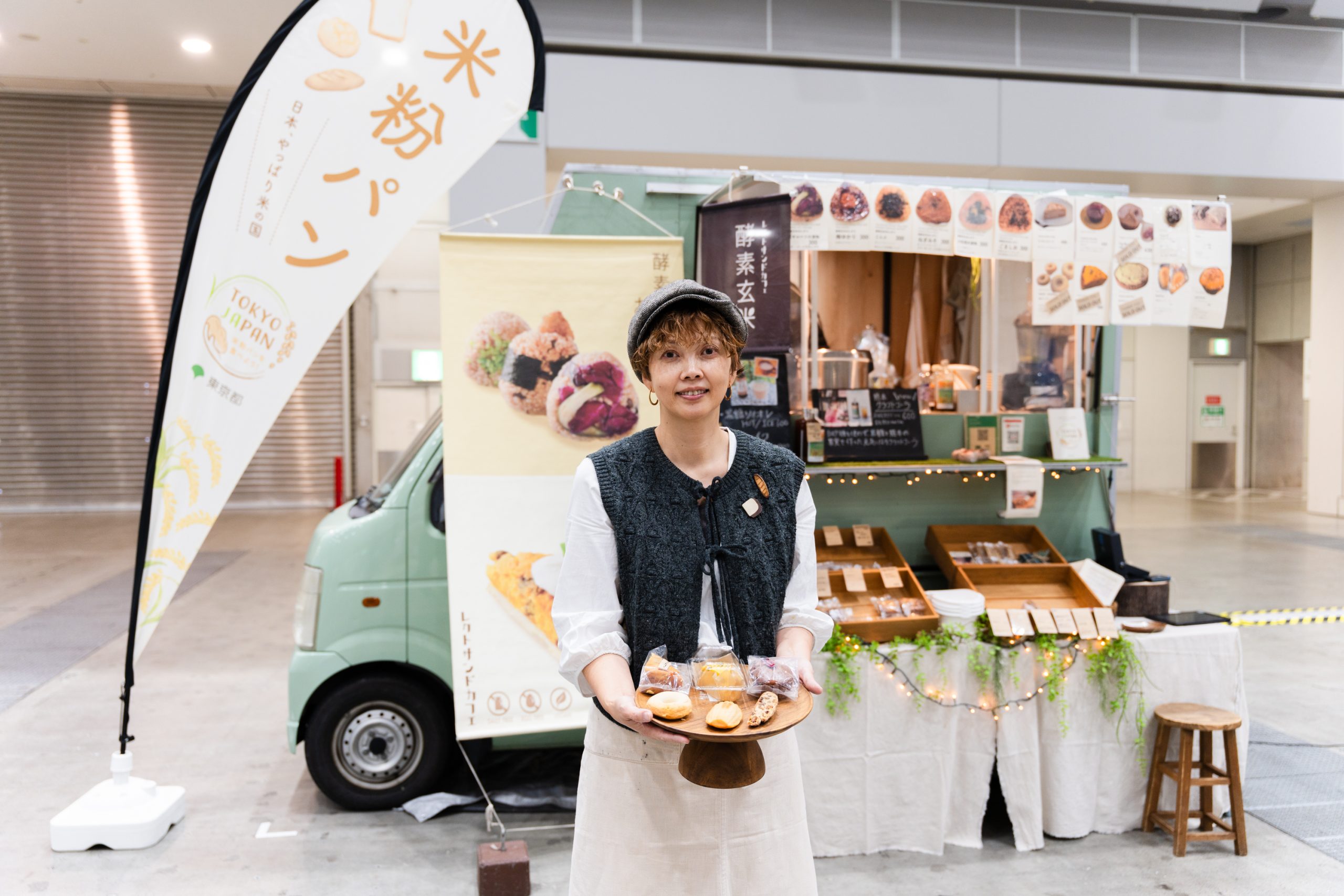 モクコレ Wood Collection 2024 Plusに米粉パンキッチンカー「レクトサンドカフェ」が出店しました。​